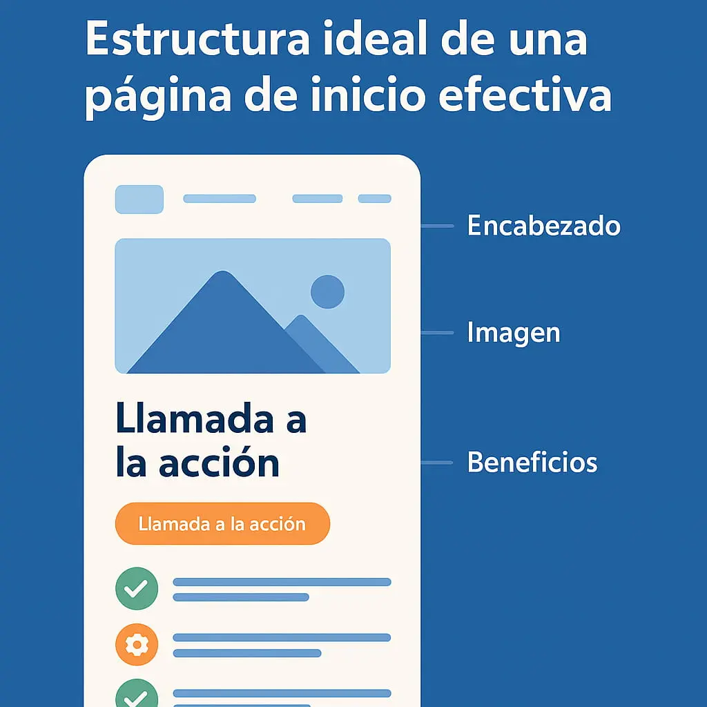 ¿Qué debe tener una buena página de inicio? (Guía paso a paso)