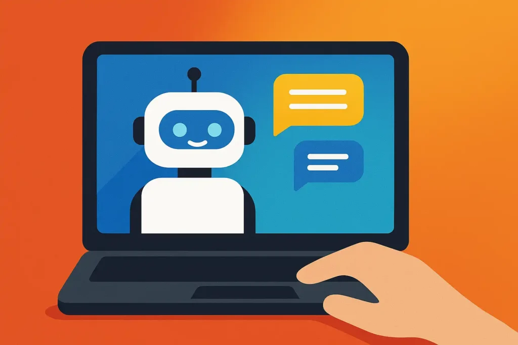 Tendencias de Diseño Web 2025: Lo que Necesitas para una Web Moderna y Atractiva Chatbot inteligente en sitio web, como tendencias de diseño web 2025