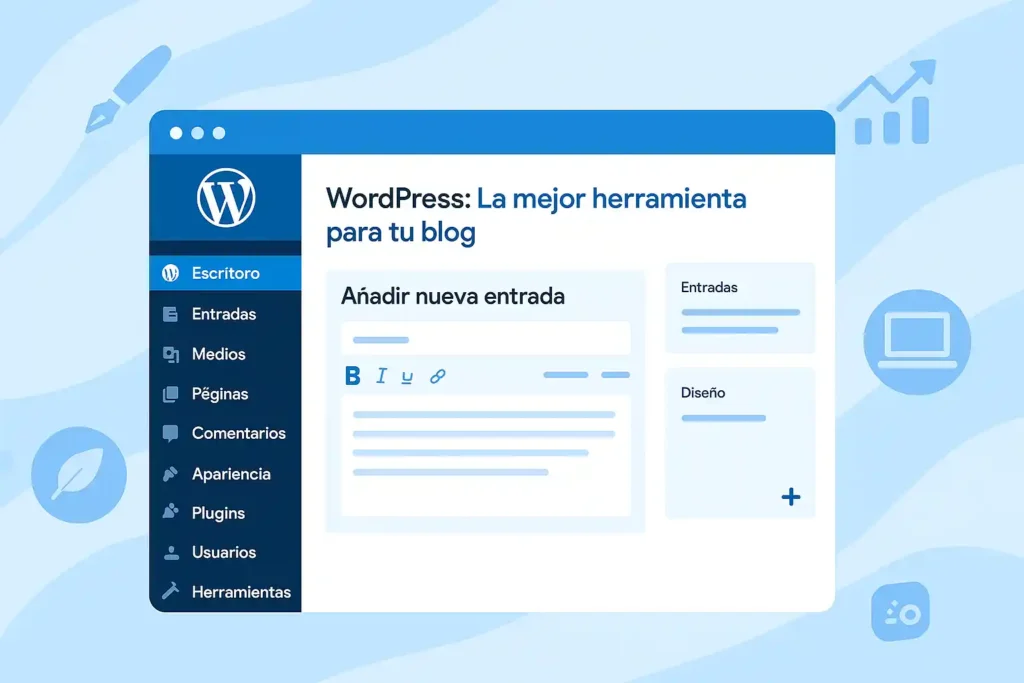 Cómo Crear un Blog en tu Página Web y Atraer Clientes con Contenido: Plataforma WordPress para crear un blog en página web